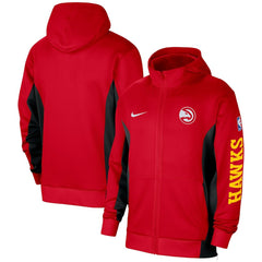 Red Atlanta Hawks 2023/24 Authentic Showtime Full-Zip Hoodie | NBA
