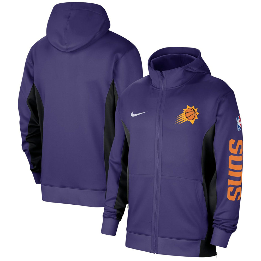 Purple Phoenix Suns 2023/24 Authentic Showtime Full-Zip Hoodie | NBA