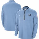 Light Blue Memphis Grizzlies Authentic Performance Half-Zip Jacket | NBA