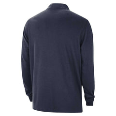 Navy Philadelphia 76ers Authentic Performance Half-Zip Jacket | NBA