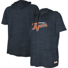 Detroit Tigers Stitches Youth Raglan Short Sleeve Pullover Hoodie - MLB Hoodies