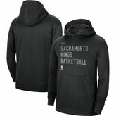 Black Sacramento Kings Unisex 2023/24 Performance Spotlight On-Court Practice Pullover Hoodie | NBA