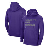 Purple Sacramento Kings Unisex 2023/24 Performance Spotlight On-Court Practice Pullover Hoodie | NBA