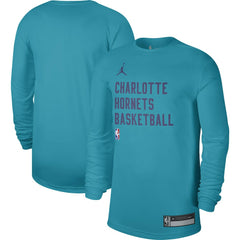 Teal Charlotte Hornets Jordan Brand Unisex 2023/24 Legend On-Court Practice Long Sleeve T-Shirt | NBA