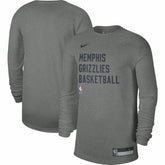 Heather Gray Memphis Grizzlies Unisex 2023/24 Legend On-Court Practice Long Sleeve T-Shirt | NBA