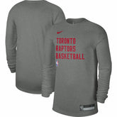 Heather Gray Toronto Raptors Unisex 2023/24 Legend On-Court Practice Long Sleeve T-Shirt | NBA