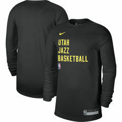 Black Utah Jazz Unisex 2023/24 Legend On-Court Practice Long Sleeve T-Shirt | NBA