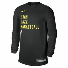 Black Utah Jazz Unisex 2023/24 Legend On-Court Practice Long Sleeve T-Shirt | NBA