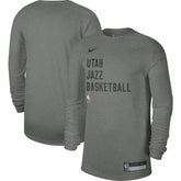 Heather Gray Utah Jazz Unisex 2023/24 Legend On-Court Practice Long Sleeve T-Shirt | NBA