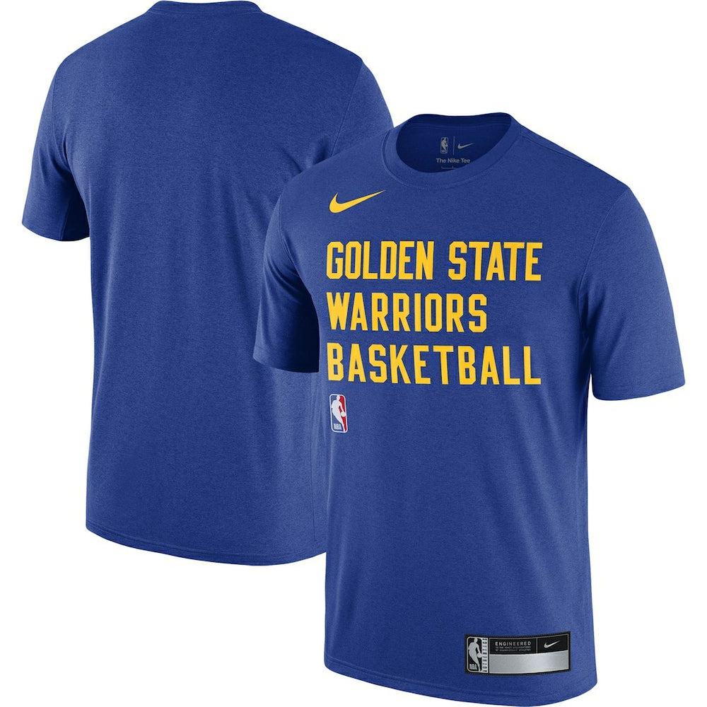 Royal Golden State Warriors 2023/24 Sideline Legend Performance Practice T-Shirt sale | NBA