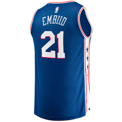 Royal Joel Embiid Philadelphia 76ers Big & Tall Fast Break Player Jersey | NBA