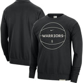 Black Golden State Warriors 2023/24 Authentic Standard Issue Travel Performance Pullover Sweatshirt sale | NBA