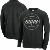 Black Phoenix Suns 2023/24 Authentic Standard Issue Travel Performance Pullover Sweatshirt | NBA