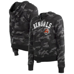 Cincinnati Bengals Women's Camo Full-Zip Hoodie | NFL US