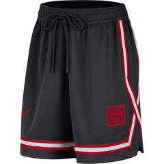 Black Chicago Bulls Women's Sideline Fly Crossover Performance Shorts | NBA