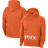Orange Phoenix Suns Jordan Brand Courtside Statement Edition Pullover Hoodie | NBA