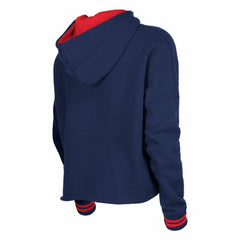 USWNT 5th & Ocean by New Era Women's Athleisure Cropped Fleece Pullover Hoodie