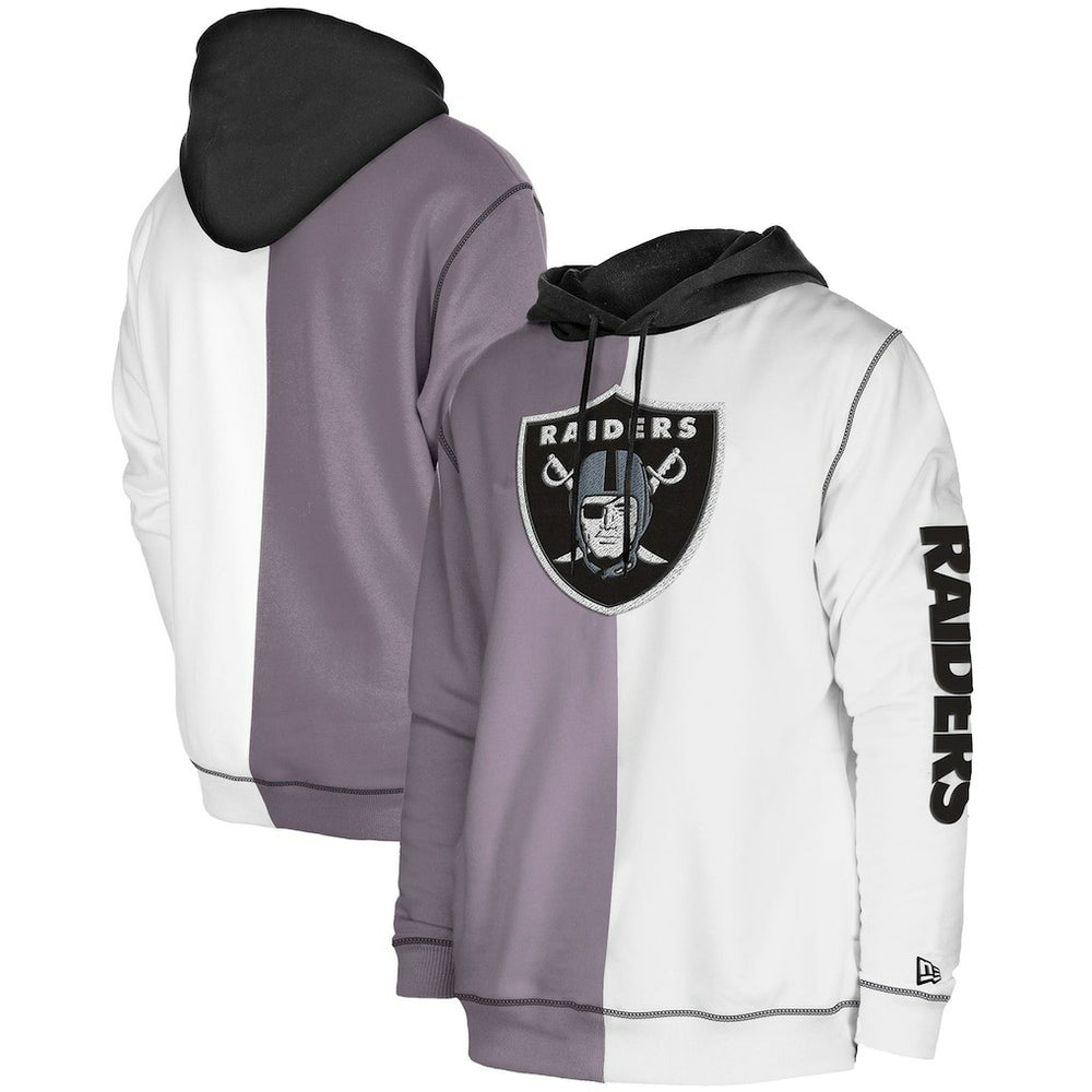 Las Vegas Raiders Third Down Split Raglan Pullover Hoodie | NFL Sale