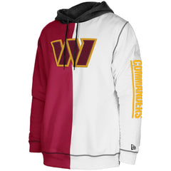 Washington Commanders Third Down Split Raglan Pullover Hoodie | NFL Sale