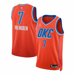 Orange Chet Holmgren Oklahoma City Thunder Jordan Brand Unisex Swingman Jersey | NBA