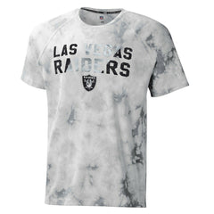 Las Vegas Raiders MSX by Michael Strahan Resolution Tie-Dye Raglan T-Shirt | NFL On sale