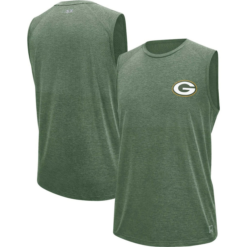 Green Bay Packers MSX by Michael Strahan Warm Up Sleeveless T-Shirt | NFL Online