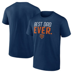 Chicago Bears Best Dad Ever Team T-Shirt | NFL Outlet