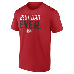 Kansas City Chiefs Best Dad Ever Team T-Shirt | NFL New