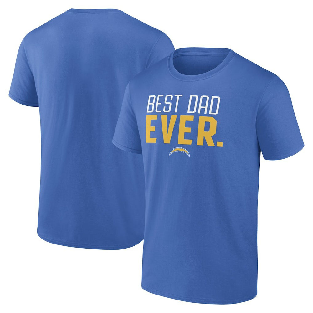 Los Angeles Chargers Best Dad Ever Team T-Shirt | NFL New
