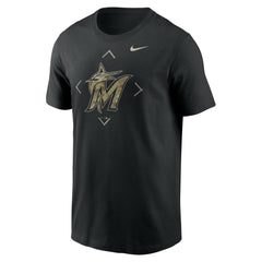 Miami Marlins Nike Camo Logo T-Shirt - MLB T-shirts