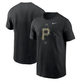 Pittsburgh Pirates Nike Camo Logo T-Shirt - MLB T-shirts