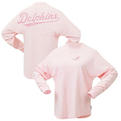 Miami Dolphins Women's Millennial Spirit Jersey T-Shirt | NFL Sale