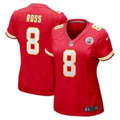 Kansas City Chiefs Justyn Ross Women's Home Game Player Jersey | NFL Hot