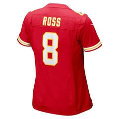 Kansas City Chiefs Justyn Ross Women's Home Game Player Jersey | NFL Hot