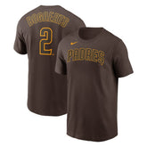 Xander Bogaerts San Diego Padres Nike Name & Number T-Shirt - MLB T-shirts