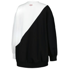 Black/White Brooklyn Nets Tommy Jeans Women's Ariel Pullover Sweatshirt | NBA