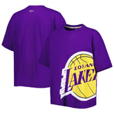 Purple Los Angeles Lakers Tommy Jeans Women's Bianca T-Shirt | NBA