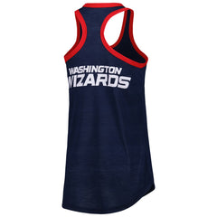 Navy Washington Wizards G-III 4Her by Carl Banks Women's Showdown Scoop-Neck Racerback Tank Top | NBA