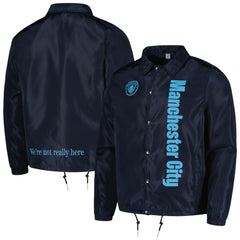 Manchester City Coaches Full-Snap Jacket