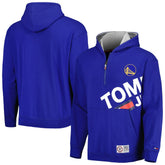 Royal Golden State Warriors Tommy Jeans Bernard Half-Zip Hoodie sale | NBA