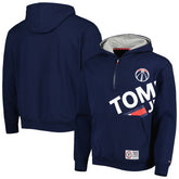Navy Washington Wizards Tommy Jeans Bernard Half-Zip Hoodie | NBA