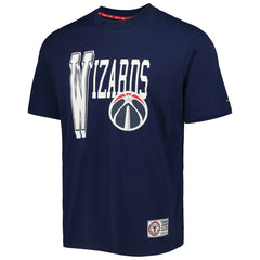 Navy Washington Wizards Tommy Jeans Mel Varsity T-Shirt | NBA