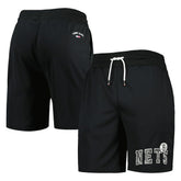 Black Brooklyn Nets Tommy Jeans Mike Mesh Basketball Shorts | NBA