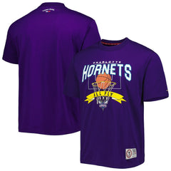 Purple Charlotte Hornets Tommy Jeans Tim Backboard T-Shirt | NBA