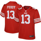 San Francisco 49ers Brock Purdy Youth Game Jersey | NFL Discount