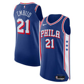 Royal Joel Embiid Philadelphia 76ers Authentic Jersey | NBA