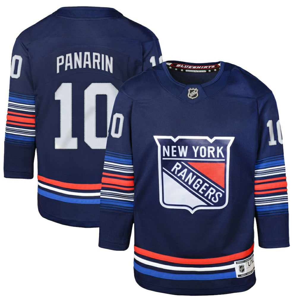 Artemi Panarin New York Rangers Youth Alternate Premier Player Jersey - NHL Jerseys