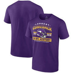 Minnesota Vikings Largest Comeback T-Shirt | NFL Discount