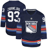Mika Zibanejad New York Rangers Youth Alternate Replica Player Jersey - NHL Jerseys