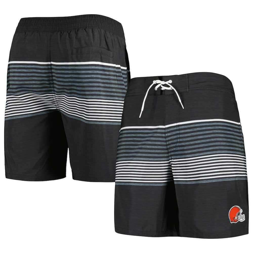 Cleveland Browns G-III Sports by Carl Banks Coastline Volley Swim Shorts | NFL On sale